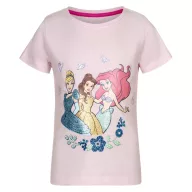   Disney Hercegnők Royal Dreams gyerek rövid póló, felső 7 - 8 év / 122 - 128 cm