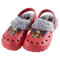Sam a tűzoltó Red gyerek téli papucs clog 27/28