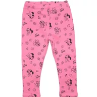 Disney Minnie Light Pink baba, vastag leggings 9/12 hó