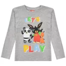 Bing Play Grey gyerek hosszú ujjú póló 6 év / 116 cm