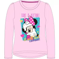   Disney Minnie Take a Picture gyerek hosszú póló, felső 8 év / 128 cm