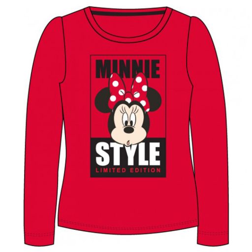 Disney Minnie Style Red gyerek hosszú póló, felső 3 év / 98 cm