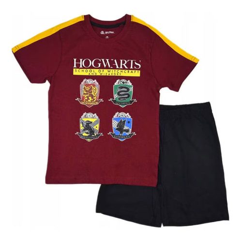 Harry Potter Witchcraft gyerek rövid pizsama 128 cm