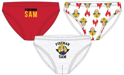 Sam a tűzoltó Flame gyerek fehérnemű, alsó 3 darab/csomag 3 - 4 év / 98 - 104 cm