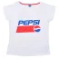 Pepsi White női rövid póló, felső XS