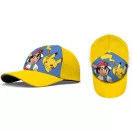 Pokémon Elements Yellow gyerek baseball sapka 54 cm