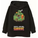 Minecraft Survive gyerek pulóver 8 év / 128 cm