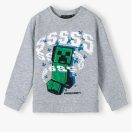 Minecraft Grey gyerek pulóver 6 év / 116 cm