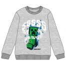 Minecraft Grey gyerek pulóver 6 év / 116 cm