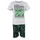 Minecraft Creeper Dreams gyerek rövid pizsama 12 év / 152 cm