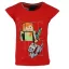 Minecraft Red gyerek rövid póló, felső 8 év / 128 cm