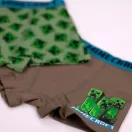 Minecraft Green Mob gyerek boxeralsó 2 darab/csomag 10 év / 140 cm