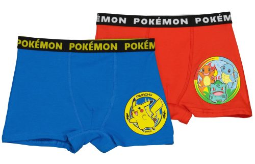 Pokémon gyerek boxeralsó 2 darab/csomag 9 év