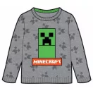 Minecraft Grey gyerek kötött pulóver 8 év / 128 cm
