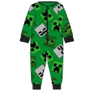 Minecraft Emerald gyerek hosszú pizsama, overál 3 - 4 év / 98 - 104 cm