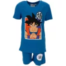 Dragon Ball Saiyan Blue gyerek rövid pizsama 7 év / 122 cm