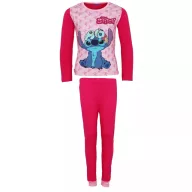   Disney Lilo és Stitch, A csillagkutya Scrump Pink gyerek hosszú pizsama 8 év / 128 cm