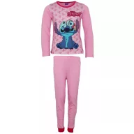   Disney Lilo és Stitch, A csillagkutya Scrump Light Pink gyerek hosszú pizsama 4 év / 104 cm