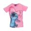 Disney Lilo és Stitch, A csillagkutya Fun Light Pink gyerek rövid póló, felső 5 év / 110 cm