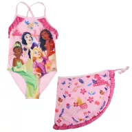   Disney Hercegnők Regal gyerek fürdőruha és sarong szett 5 - 6 év / 110 - 116 cm