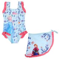   Disney Jégvarázs Frolic gyerek fürdőruha és sarong szett 3 - 4 év / 98 - 104 cm
