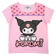  Hello Kitty Kuromi Light Pink gyerek rövid póló, felső 3 év / 98 cm