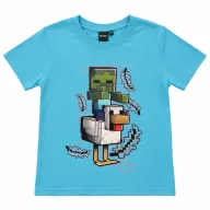   Minecraft Chicken Jockey gyerek rövid póló, felső 8 év / 128 cm