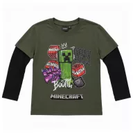  Minecraft Creeper Boom gyerek hosszú ujjú póló, felső 8 év / 128 cm