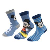 Disney Mickey Blue Stripe gyerek zokni 31/34