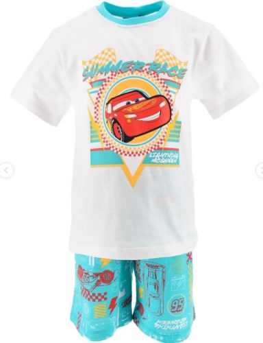Disney Verdák Summer Race gyerek rövid pizsama 3 év / 98 cm