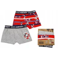   Disney Mickey Motion gyerek boxeralsó 2 darab/csomag 6 - 8 év / 116 - 128 cm