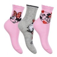 Disney Minnie Bow Pink gyerek zokni 31/34