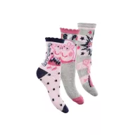 Peppa malac Sparkle Steps gyerek zokni  27/30