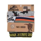 Jurassic World Danger Green gyerek boxeralsó 2 darab/csomag 6 - 8 év / 116 - 128 cm
