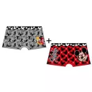 Disney Mickey Red gyerek boxeralsó 2 darab/csomag 2 - 3 év / 92 - 98 cm