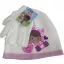 Disney Dr Plüssi Hug White gyerek sapka + kesztyű szett 52 cm