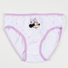 Disney Minnie Purple Dots gyerek fehérnemű, bugyi 3 darab/csomag 5 - 6 év / 110 - 116 cm