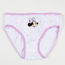 Disney Minnie Purple Dots gyerek fehérnemű, bugyi 3 darab/csomag 6 - 8 év / 116 - 128 cm