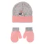 Disney Minnie Dots Grey baba sapka + kesztyű szett 48 cm