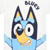 Bluey White gyerek rövid póló, felső 6 év / 116 cm