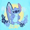 Disney Lilo és Stitch, A csillagkutya Surf gyerek rövid póló, felső 4 év / 104 cm