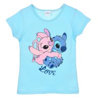   Disney Lilo és Stitch, A csillagkutya Love gyerek rövid póló, felső 3 év / 98 cm