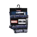 Bosszúállók Captain America Blue férfi boxeralsó 2 darab/csomag XL