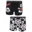 Disney Mickey Black férfi boxeralsó 2 darab/csomag XL