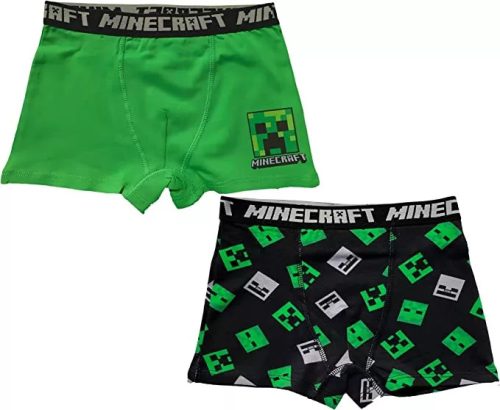 Minecraft gyerek boxeralsó 2 darab/csomag 10 év
