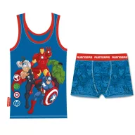   Bosszúállók Assemble trikó + boxer szett, rövid pizsama 4 - 9 év / 104 - 134 cm