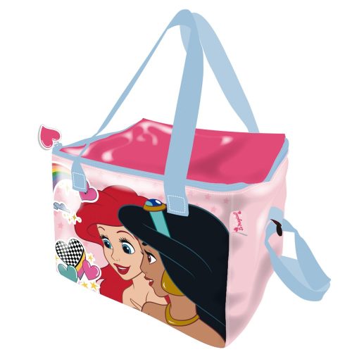 Disney Hercegnők Ariel & Jasmine thermo uzsonnás táska, hűtőtáska 22,5 cm