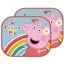 Peppa malac Rainbow napellenző ablakra 2 db-os