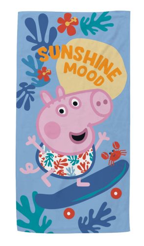 Peppa malac Skateboard fürdőlepedő, strand törölköző 70x140cm (Fast Dry)