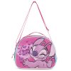 Disney Lilo és Stitch, A csillagkutya Pink Angel 3D thermo uzsonnás táska 26 cm